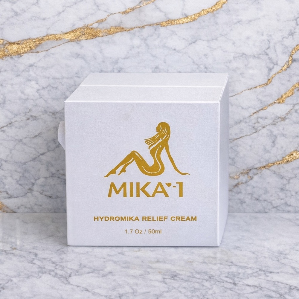 MIKA Hydromika Relief Cream - White and Gold